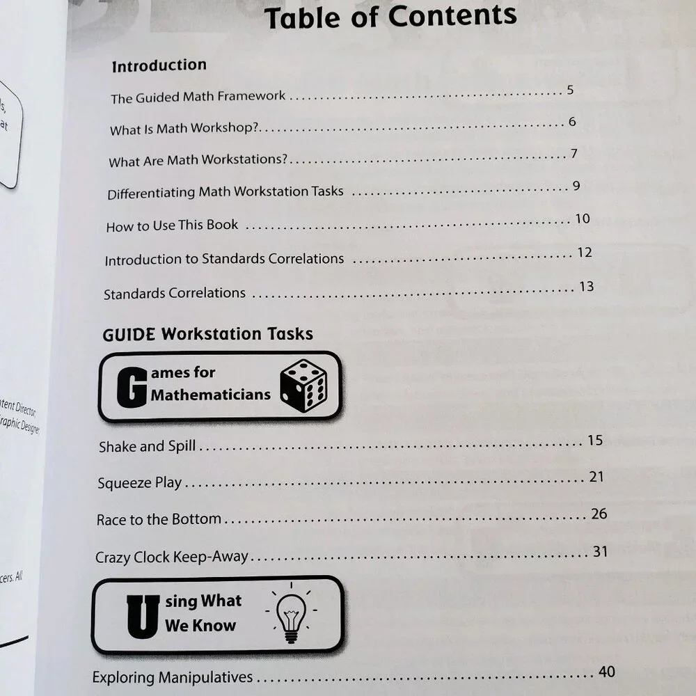Shell Education guided math